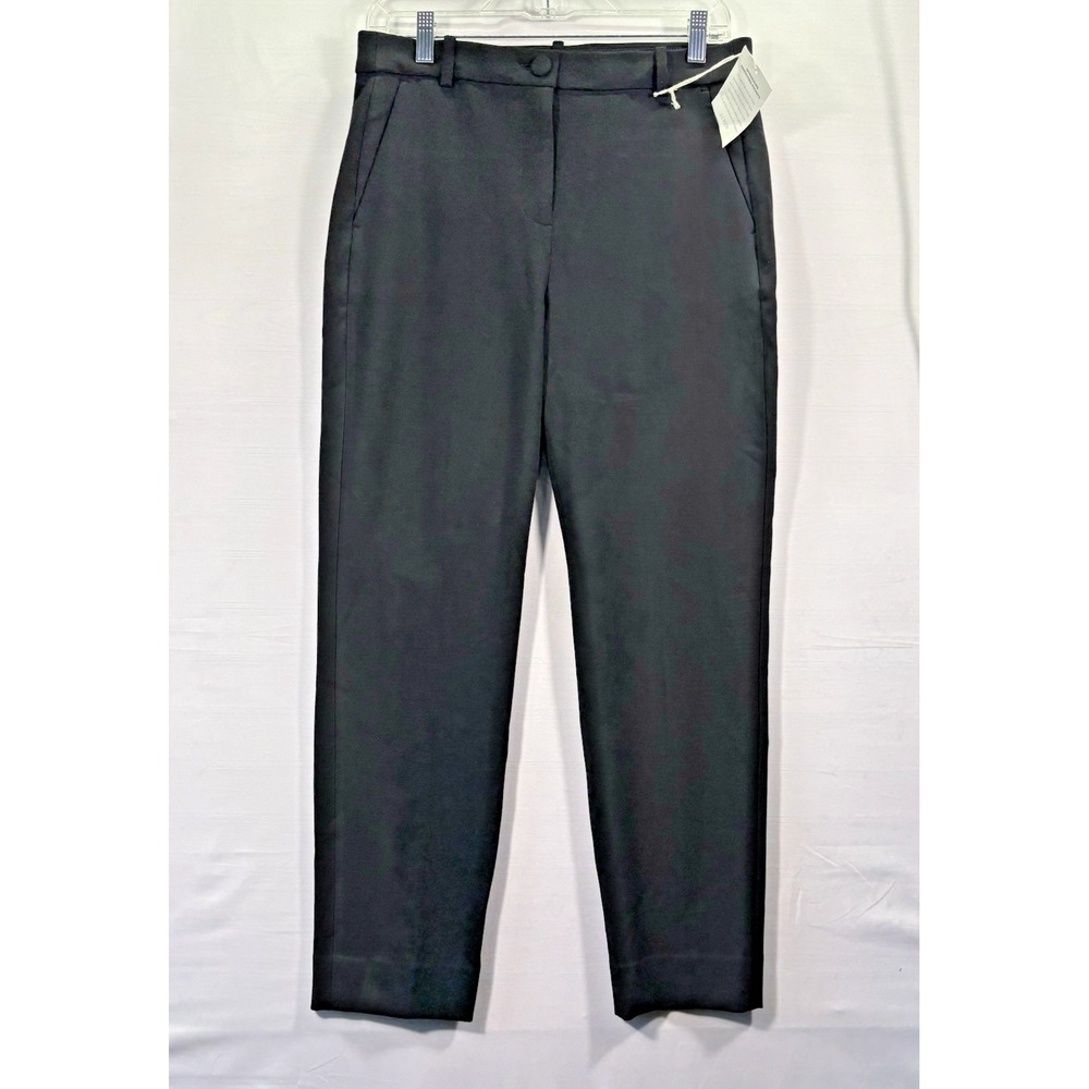 J.Crew High-rise Cameron Pant in Four-Season Stretch Black ‎ 8 Ankle NwT